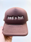 Iced > Hot Coffee Trucker Hat