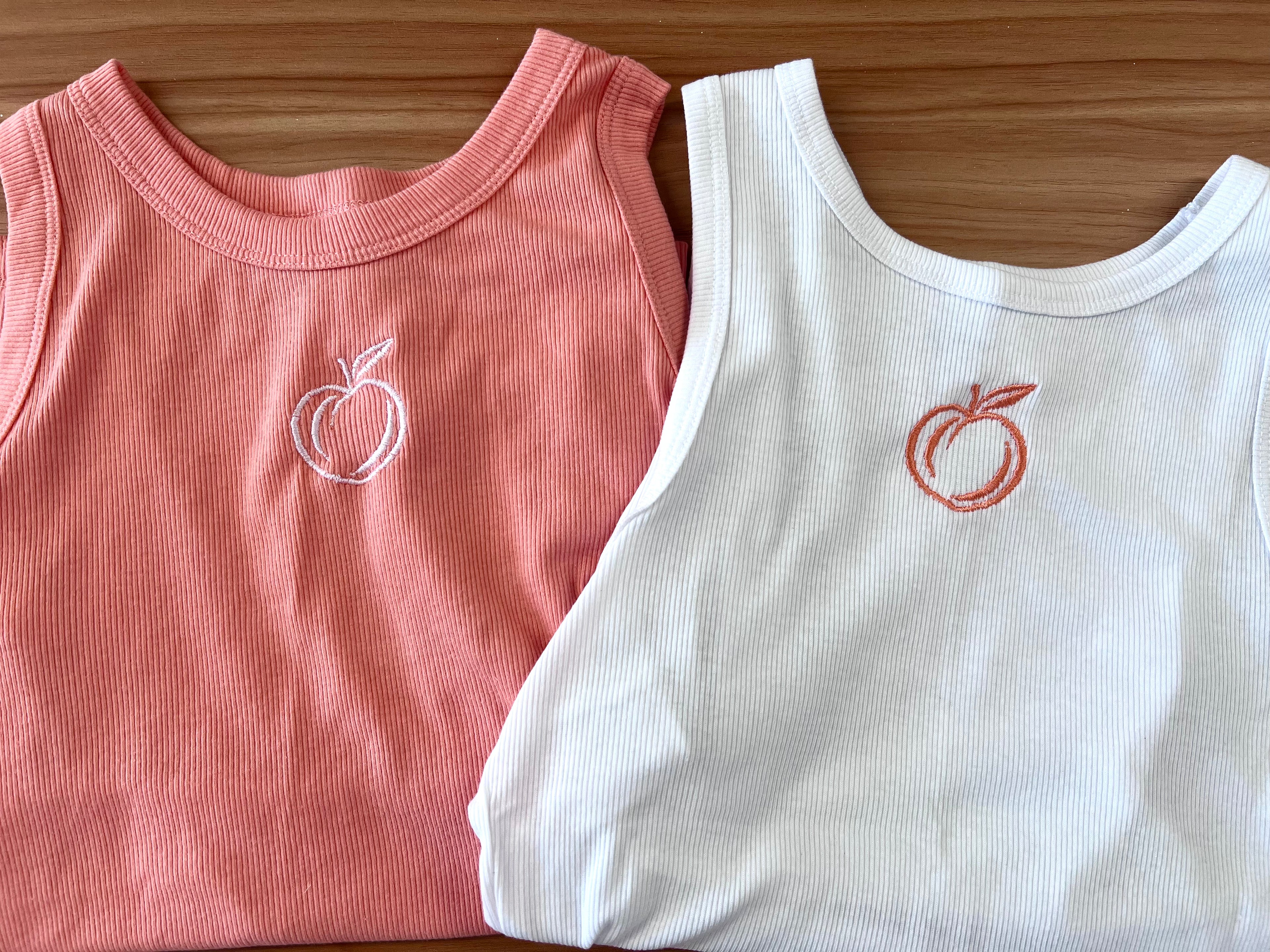 Peach Icon Tank