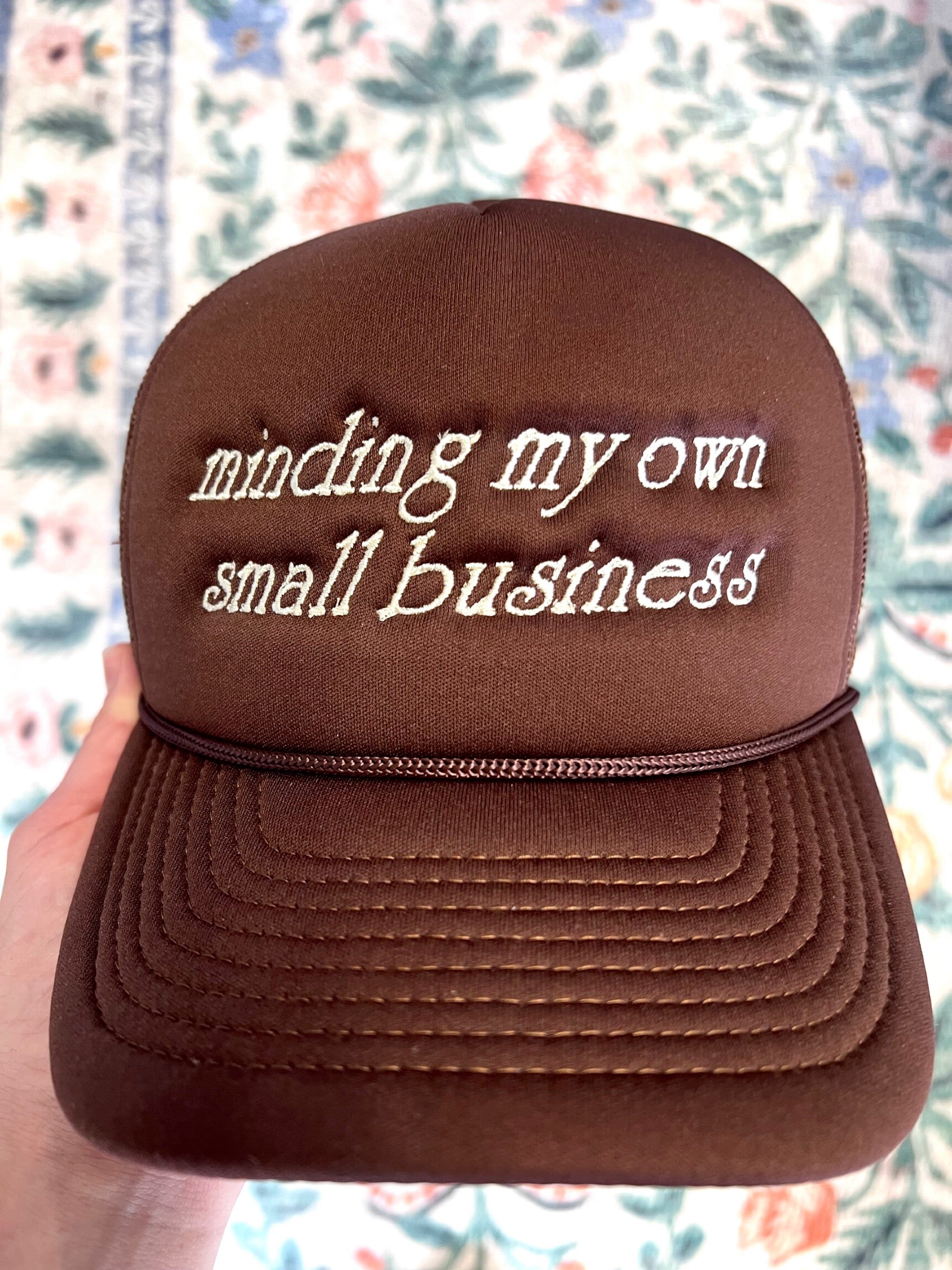 Minding My Own Small Business Hat