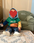 Toddler Color Block Hoodie
